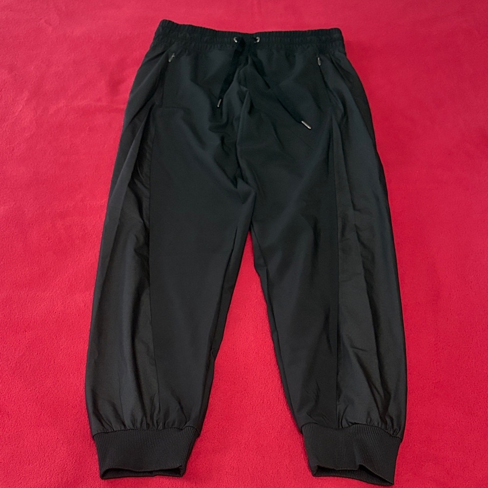 Calvin Klein women’s Black Joggers  with Drawstring Waist